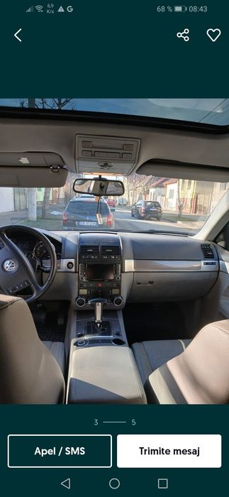 Vand sau schimb touareg 2.5 an 2008