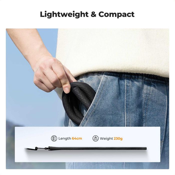 K&F Concept Магнитна гъвкава стойка за телефон, Селфи стик MagSafe