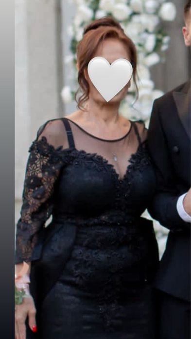 Rochie eveniment cu trena, marimea M