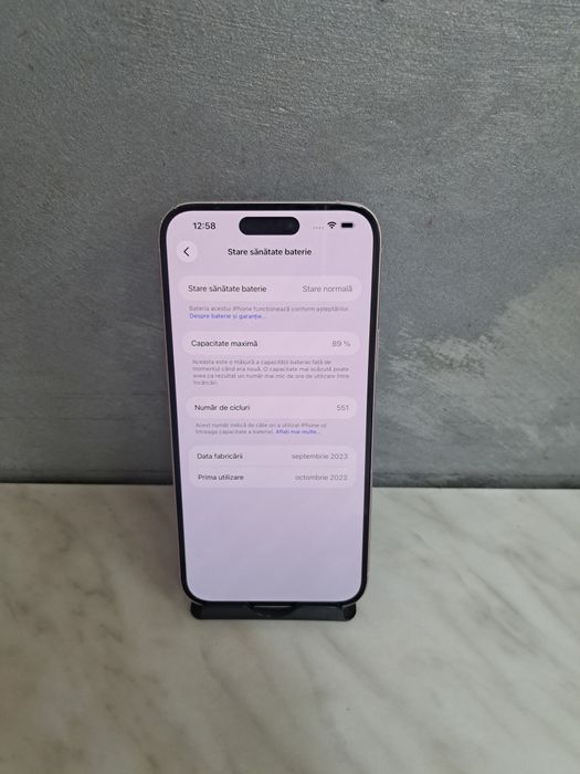 Iphone 15 Plus 128GB Pink 89% Bmg Amanet 99965