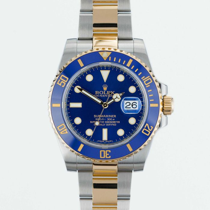 Rolex Submariner Date 116613LB Steel & Yellow Gold "Bluesy"