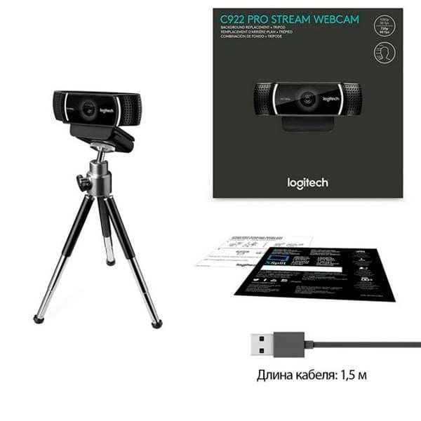 Web-камера Logitech C922 Pro FullHD Stream