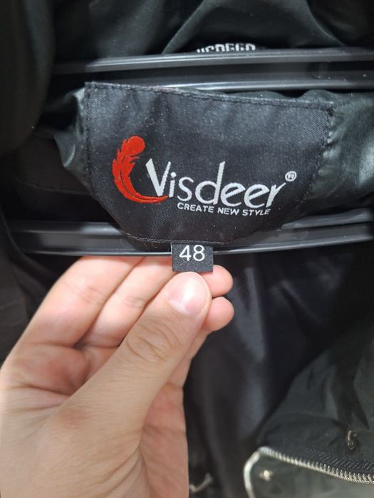 Зимний длинные куртка Visdeer