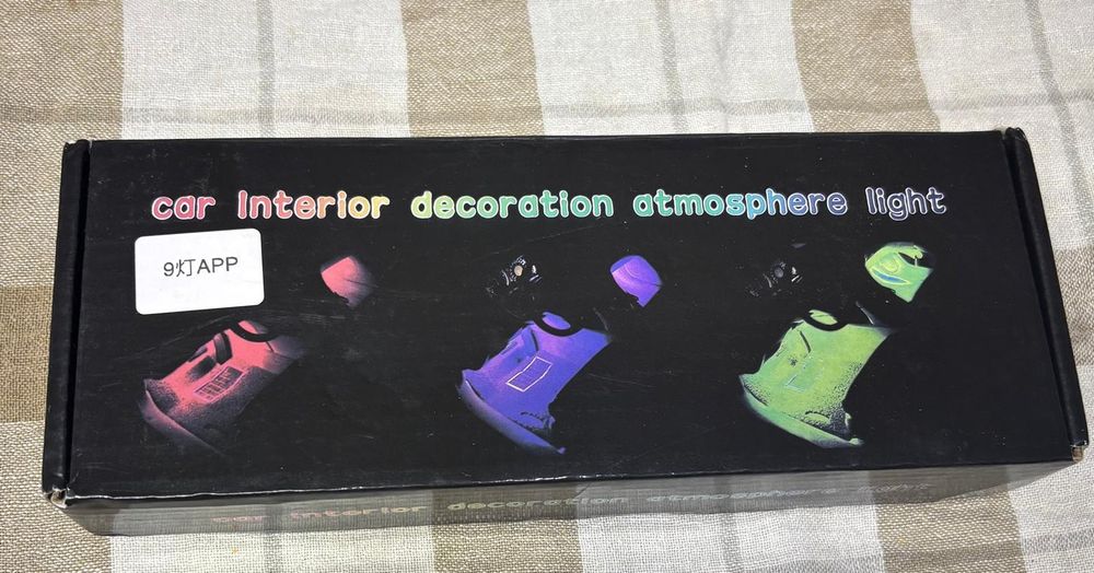 Kit iluminare ambientala banda LED auto