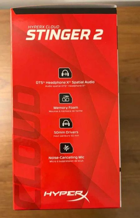 Игровые наушники HyperX Cloud Stinger с микрофоном НОВЫЕ