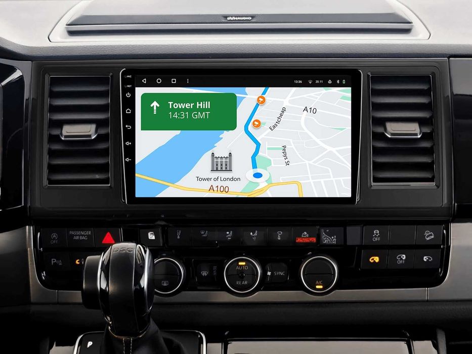 Мултимедия за Volkswagen Caravelle 6 Transporter, VW T6, Multivan, Android, Навигация, Двоен дин 2015 2016 2017 2018 2019 2020 година Т6