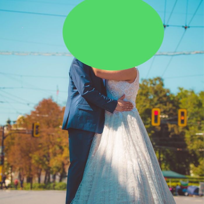 Булчинска рокля шита по поръчка