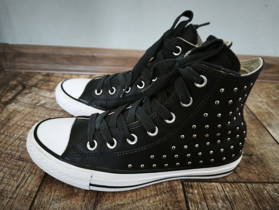Converse, оригинални кожени кецове, номер 37