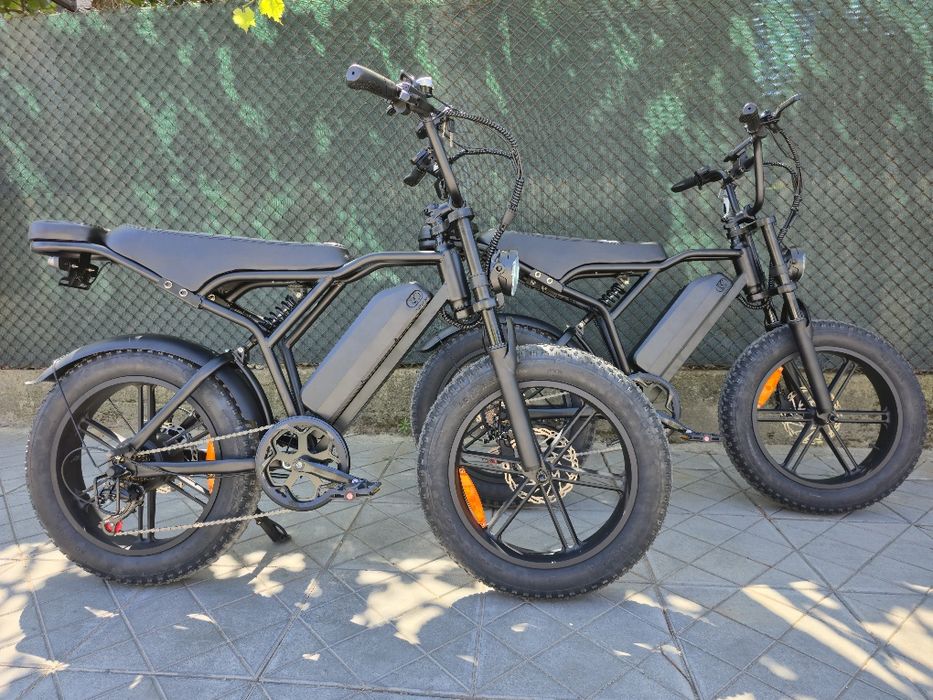 Чисто нови Електрически велосипеди 50км максимална скорост Палец газ 250W двигател Пълен комплект