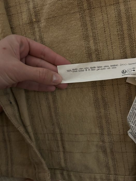 Плътна  мъжка риза на ZARA