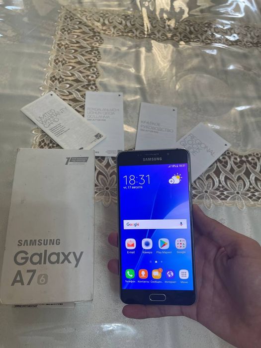 Samsung A7 idial Super AMOLED Ekran