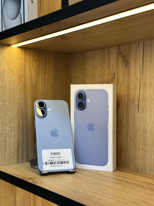 iphone 17 blue 20-цикл е сим