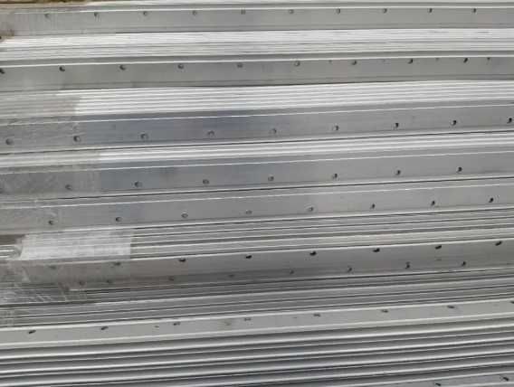 Профил алуминиев за опънати тавани H-образен (перфориран)  2.5 м