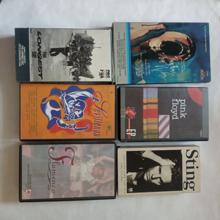 Пинк Флойд Стинг Фламенко видеокассеты