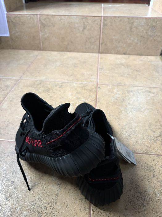 Yeezy 350 Black Red 42 size