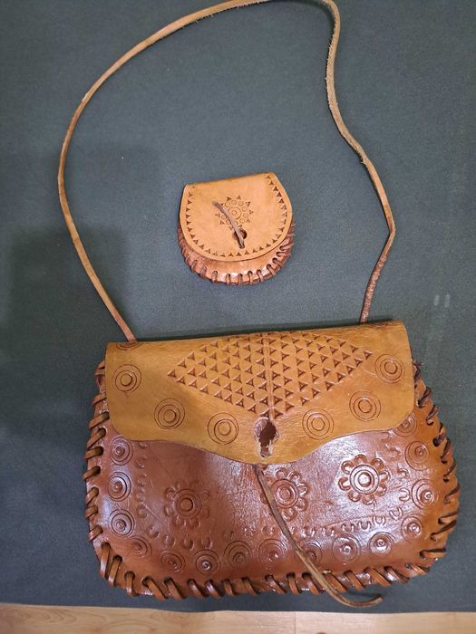 Кожена чанта ЕСТЕСВЕНА КОЖА!