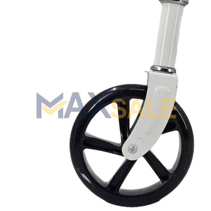 Тротинетка Детска скутер scooter сгъваема бяло и черно нови тротинетка