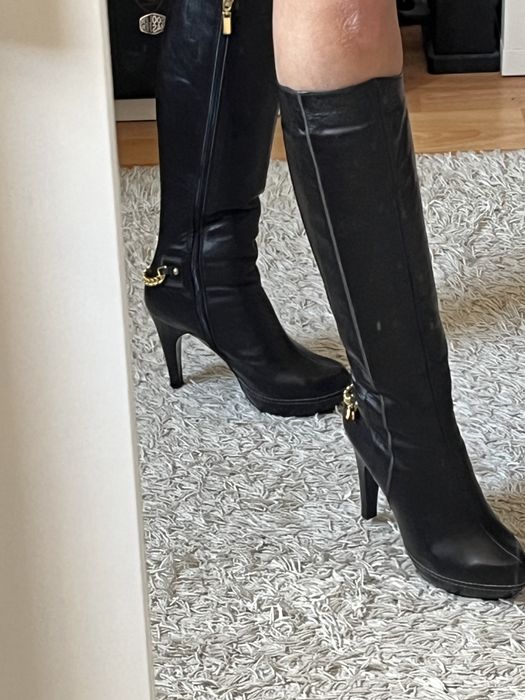 Естествена кожа ботуши