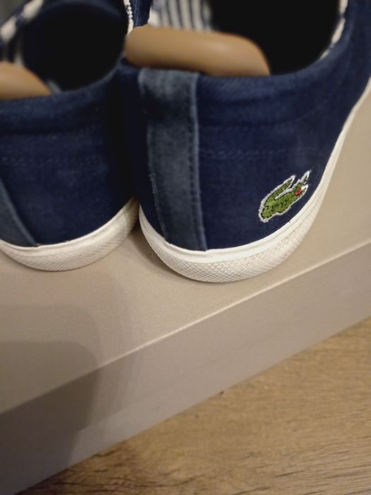 Обувки мъжки Lacoste N 43 или 9 тъмно сини пролетно - лятни