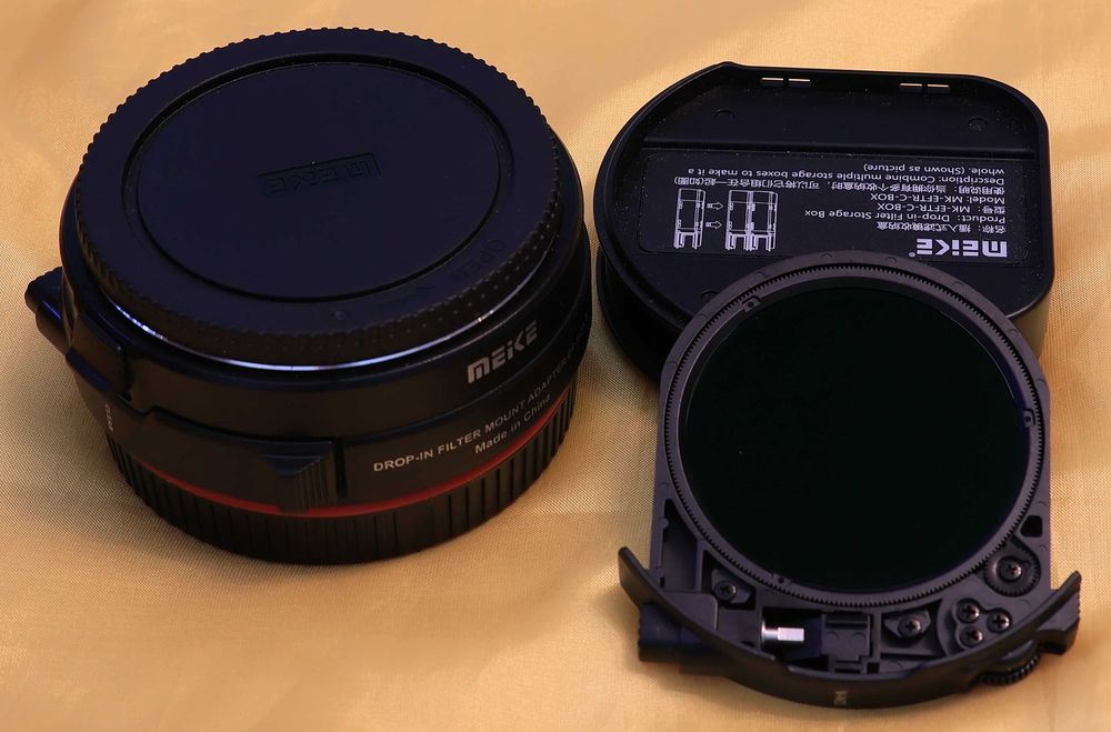 Адаптер Meike EF EOS-R с VND для Canon