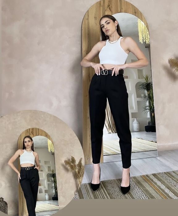 Классические брюки утепленные