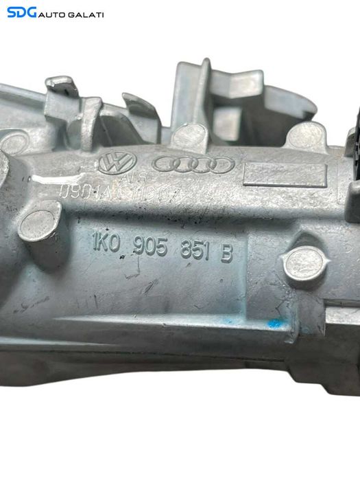 Contact Butuc Pornire Complet cu Lama Cheie Seat Leon 1P 2006 - 2009 Cod 1K0905865 1K0905851B [B4130]