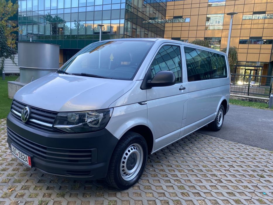 Vw transporter t6 facelift 8+1 locuri euro6 extra lunga