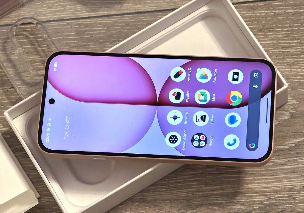 Telefon mobil Nothing Phone 4A, 256GB, 12GB RAM, 5G, Pink, garantie