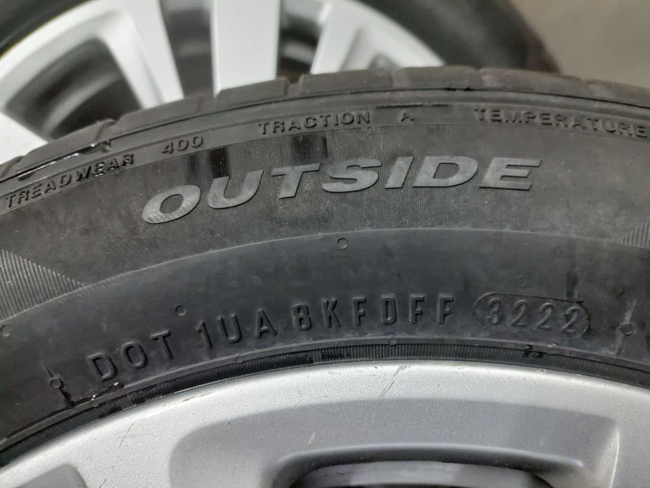 Set roti jante anvelope aliaj 5x112 r 16