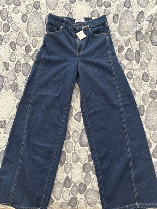 Широки дънки, ХС, 34 Wide leg, Reserved