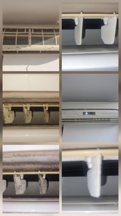 Igienizare profesională cu abur și Montaj aer condiționat
