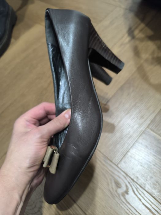 Туфли коричневые