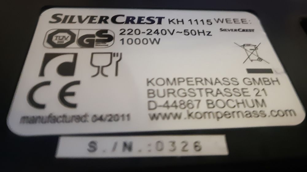 Кофеварка Silver Crest