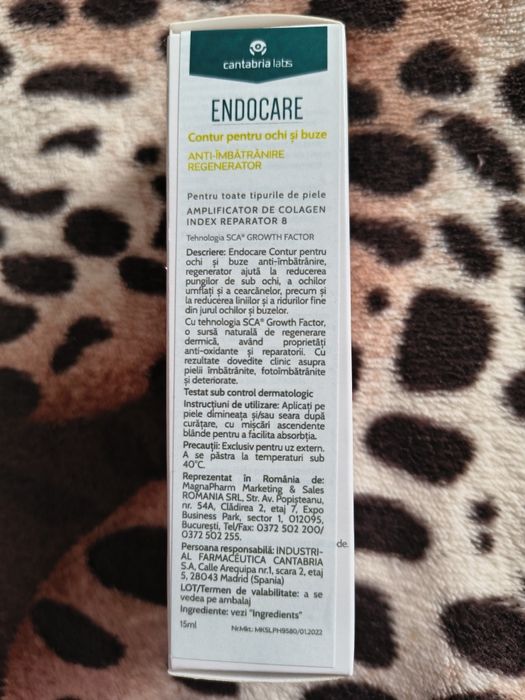 Contur pentru ochi și gura antirid