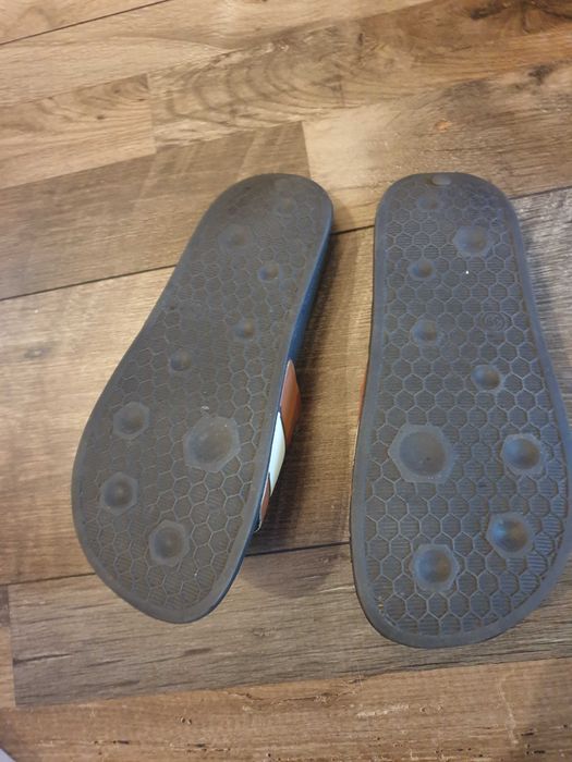 Papuci plaja Trussardi, 39, negru/maro/bej