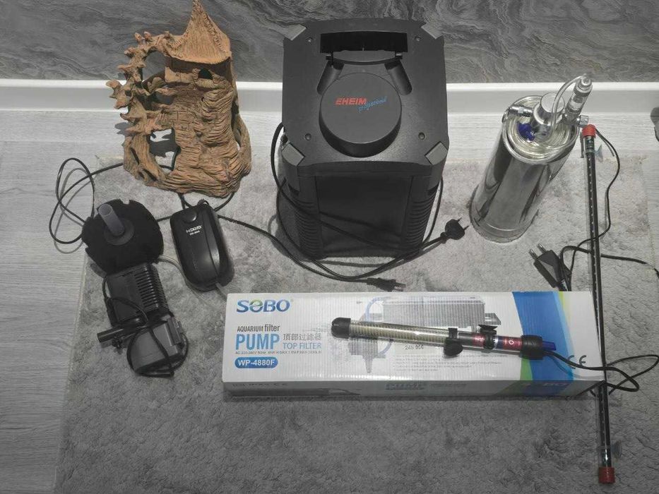 Продам внешний фильтр EHEIM Professionel +Балон CO2 — 2л