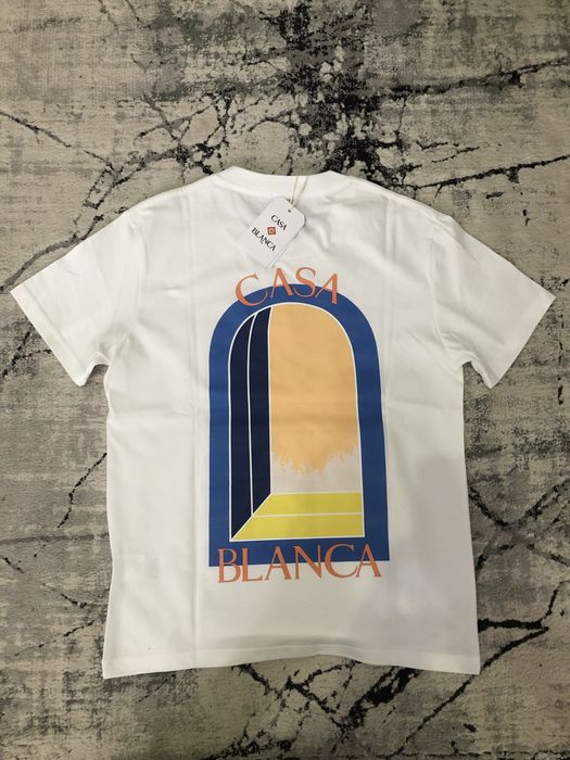 Tricou CasaBlanca Alb Marimea M