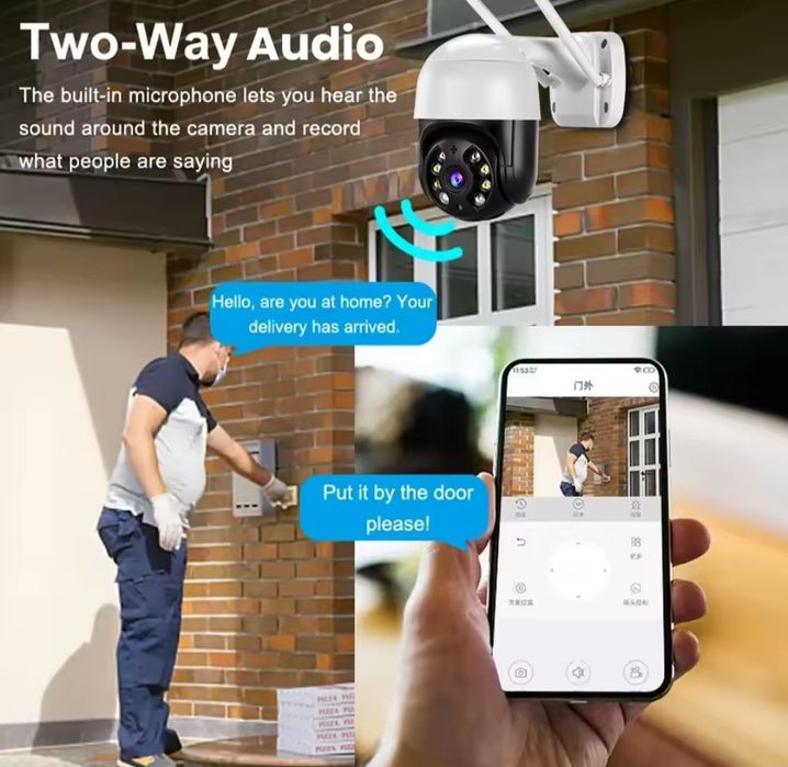 Камера за видеонаблюдение куполна камера WiFi camera камера ICSEE