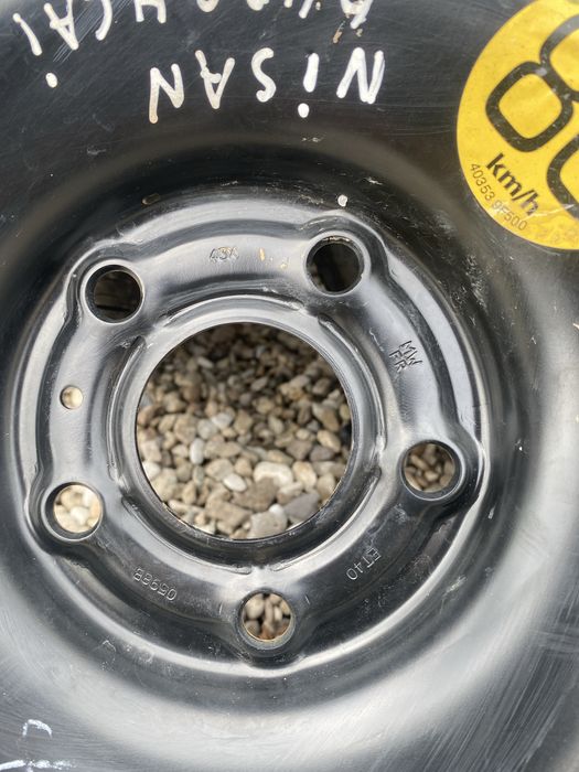 Резервна гума патерица за нисан кашкай T145/90R16