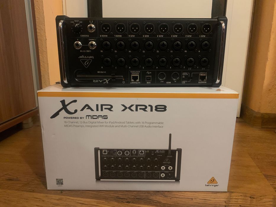 Mixer digital Beringer X Air XR18