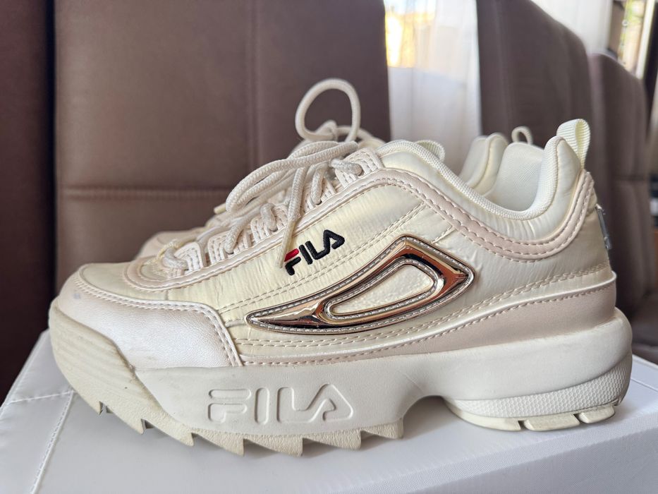 Маратонки Fila Golden White