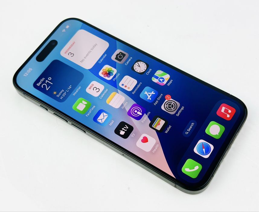 Apple iPhone 15 Pro 128GB Black Titanium 91% Батерия