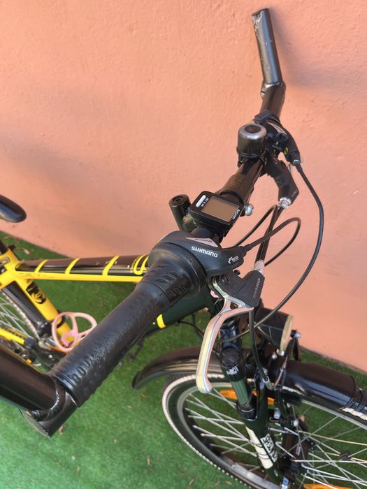 Алуминиев Велосипед YAZOO 24цола 7х3 Внос Германия