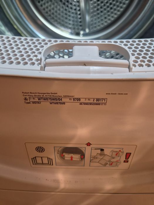 Сушилня Bosch, 8 кг, А+++