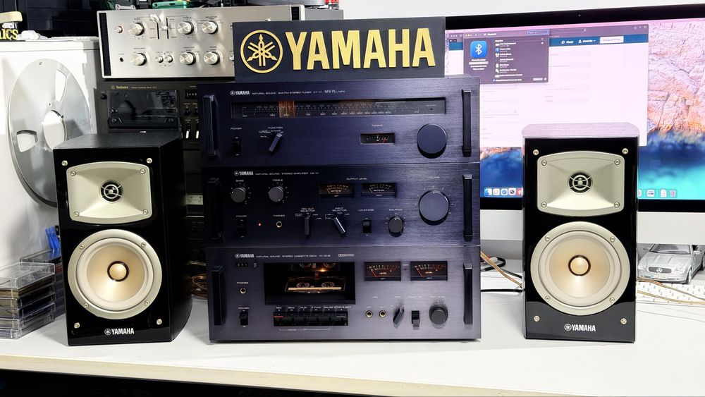 Yamaha V1 Natural Sound – CT-V1 Tuner + CA-V1 Amplificator + TC-511B Deck – Vintage Hi-Fi, Japan, Servisate, Dolby B