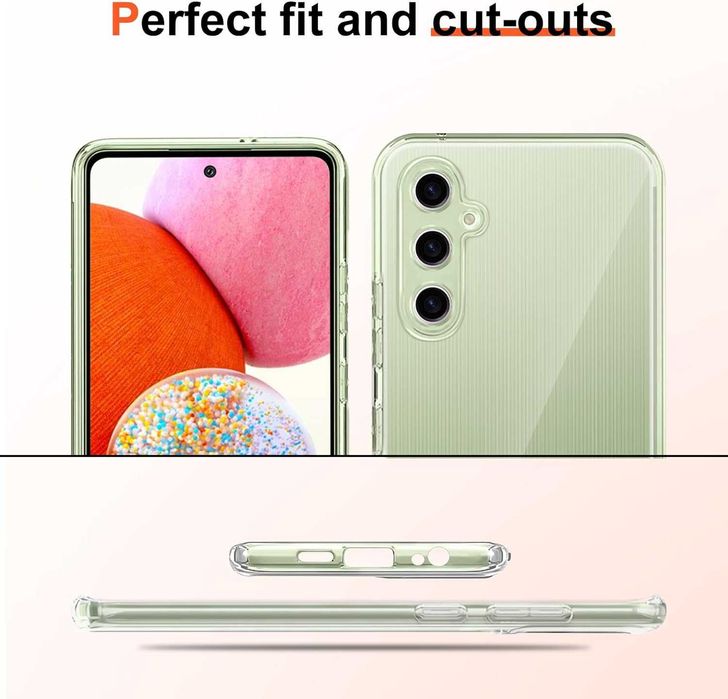 Husă Carcasa Eiselen Crystal Clear Samsung Galaxy A14 5G,TPU,silicon