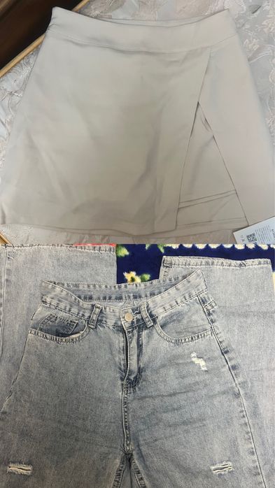 Юбка брюки джинсы