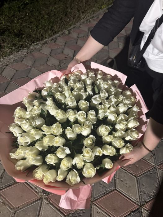 Роза букет 101шт