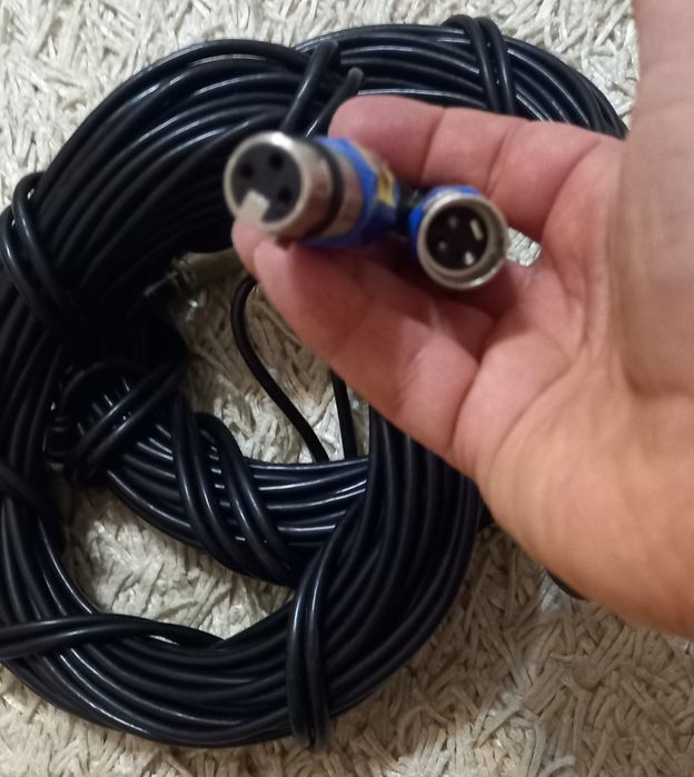 Cabluri  boxe pasive, Cablu xlr 25m, cablu retea alimentare