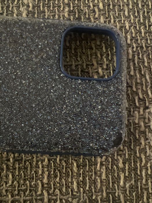 Калъфка Сваровски синя за Айфон 11 про